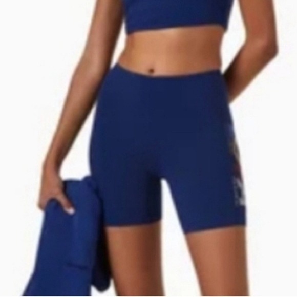 Madhappy Pants - Madhappy Biker Shorts blue  Lora Biker‎ Local S